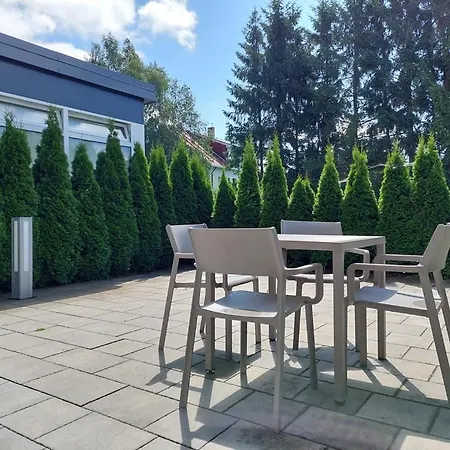 Apartment Z Tarasem A04 W Welle Grzybowo (West Pomeranian)